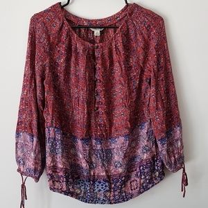 Lucky Brand Pattern Top